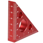 Aluminum Alloy Right 45/90 Degree Layout Thickened Triangle Ruler.. Fixed Price $12.25.