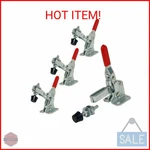 Xrpaowa 4 Pcs Vertical Hand Tool 101-A Quick-release Toggle Clamp 110 Lbs Holdin. Fixed Price $13.16.