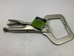 Forney 70201 C-clamp Deluxe Vise Grip, Locking, 3-3/4" Opening 10-1/2" Long. Fixed Price $22.49.