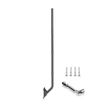 Cekay Universal Antenna Mounting Pole 1.5" Dia X L, Length 68", Gray. Fixed Price $98.19.