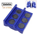 Magnetic Aluminum Vise Jaw Clamp Block Insert Pad For An Fuel Hose Fitting New. Fixed Price $19.90.