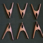 (6) Antique/vintage Knape Vogt No. 1 Spring Clamp, Made Rapids Michigan. Fixed Price $62.46.