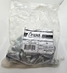 (qty 10) Piers Manufacturing CLBS-GE38 3/8" Small Mouth Beam Clamp P0031719. Fixed Price $19.99.