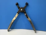 Vintage Craftsman Tools 9-4770 Hose Clamp Pliers Locking Ratcheting Swivel Jaw. Fixed Price $25.00.