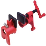 Bessey H-style 3/4 In. Black Pipe Clamp Fixture Set. Fixed Price $18.99.