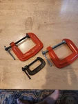 Stanley Clamps Tool No. H155 2-1/2" X , Unbreakable Iron. Fixed Price $17.99.