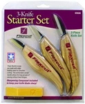 Flexcut Knife Starter Set High-carbon Steel Blades With Ergonomic Wood Handles. Fixed Price $61.69.