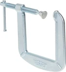 Bessey CM34DR Drop Forged, C-clamp, 3-INCH X 4-1/2-INCH, In., Black And Red. Fixed Price $21.29.