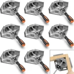 Housolution 4-PACK 90 Right Angle Clamp, Aluminum Alloy Woodworking Tool. Fixed Price $47.99.