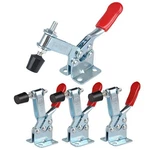-ting 4PCS Hand Tool 201B Toggle Clamp 198LBS Antislip Red Horizontal 2.... Fixed Price $15.04.