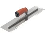 Marshalltown Layflat 13MM Notch Trowel X 4IN M/TMLF1216SD. Fixed Price $25.00.