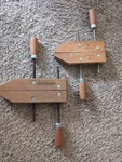 Jorgensen Wood Hand Screw Clamp Chicago Size # 1 Usa + 8" Maple. Fixed Price $45.00.
