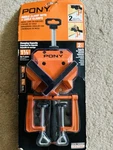 Pony Angle With 2 Table Clamps Brand New Sealed 90 T-joints #9180. Fixed Price $19.99.
