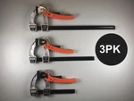 Jorgensen Gear Clamp Set, 4" Inch, 8" 12" Combo- Heavy Duty 3PK New. Fixed Price $55.00.