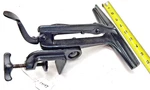 Vise, Woodworkers Hand Saw Sharpening 9-1/2" Wide Jaws New Black Paint, Usa. Fixed Price $102.39.