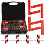 90 Degree Corner Clamps, 5.5" X Aluminum Alloy, 4 Pack For Woodworking. Fixed Price $52.49.