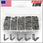 Mini Double Barrel Crimp Sleeves Kit 300PC Brass Copper, Size 0.8-2.6MM. Fixed Price $21.77.