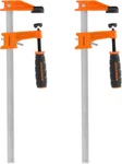 Jorgensen 2-PACK Steel Bar Clamps Set, 12-INCH Medium Duty, 600 Lbs Orange. Fixed Price $50.69.