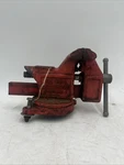 Columbian Cleveland Ohio Made In The Usa 4" Vise No. 04M2 Swivel Base Good Works. Fixed Price $35.00.