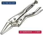Irwin Vise-grip Original Locking Pliers, Long Nose, 4-INCH (1602L3), 100MM. Fixed Price $25.98.