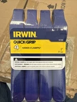 Irwin 2" Quick Grip Handi-clamps 4. Fixed Price $12.00.
