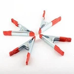 4 Piece Spring Loaded Squeeze Clamp Set. Fixed Price $18.39.