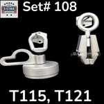 SET#108 Moclamp Style Strut Tower Puller+jr Pulling Autobody Frame Machine. Fixed Price $59.90.