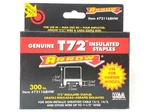 300 Pack - Arrow 721168HW T72 15 Ga. Wide Crown Insulated Wire Cable Staples Hr. Fixed Price $13.99.