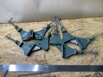 Set Of 4 Vintage Craftsman Usa Corner Miter Framing Clamps 9-6666. Fixed Price $22.00.