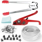 Box Packing Strapping Tool, Manual Sealer Heavy Duty Poly Tensioner.... Fixed Price $91.43.