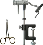 Colorado Anglers 2001 Ez Rotary Fly Tying Vise, 360 Rotation, Silver. Fixed Price $80.70.