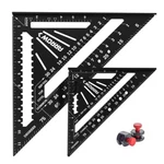 Arrow 2PCS 7" 12" Aluminum Alloy Carpenter Square Set Rafter Layout Tools. Fixed Price $29.99.