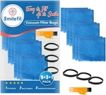 Smilefil 9 Pack 25-1201 Blue Cloth Reusable Dry Filter Bags Compatible With Stan. Fixed Price $18.29.
