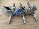 Cardellini Clamps (3) Same As Mse Matthalini 2 Center Jaw Grip 5/8 Pin. Fixed Price $165.00.