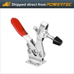 Powertec Horizontal Quick-release Toggle Clamp Capacity 500 LBS-225D,1PC (20301). Fixed Price $12.99.