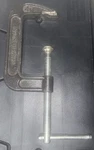 Pittsburgh 4 Inch C-clamp Heavy Duty Cast Iron Woodworking Metalworking Tool. Fixed Price $12.99.