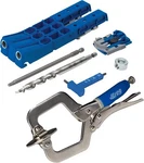 Durable Kreg Pocket-hole Jig 320 With Classic 2" Face Clamp, Wood Clamps. Fixed Price $45.00.
