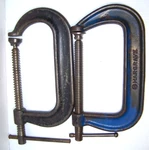 Vintage Wilton No. 406 6" C-clamp & Hargrave. Fixed Price $69.99.