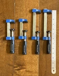 Rockler Sliding Bar Clamps Set Of 4. Fixed Price $24.99.
