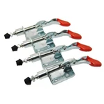 Xrpaowa 4 Pcs Toggle Clamp 301AM Stroke Push Pull Action Hand Silver & Red. Fixed Price $14.76.