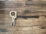 Peterson Dewitt Vise-grip 318S Locking Bar Clamp Swivel Pad Pliers Usa Free Ship. Fixed Price $100.00.