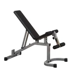 Powerline Flat Incline Decline Bench With Leg Hold. Fixed Price $205.95.