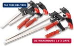 Bessey GSCC4PK-C Clamp Set For Woodworking, F-style With Handle, Replaceabl. Fixed Price $61.20.