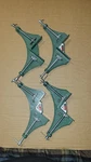 Set Of 4 Vintage Craftsman Usa Corner Miter Framing Clamps 9-6666. Fixed Price $34.99.