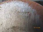 Used Dunlap Wood Tool #3185 In Box 7" Long Hand Planer Western Germany. Fixed Price $15.95.