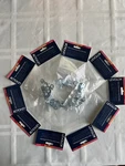 Levolor #43244 Window Roller Shade Inside Mount Brackets - Lot Of 10. Fixed Price $29.99.