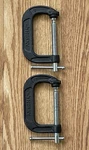 Husky Lot Of Black Clamps # 823-104. Fixed Price $12.90.