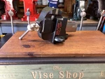 Restored Vintage Athol 613 Bench Vise Jaws 23 Lbs Usa Read Wow. Fixed Price $299.99.