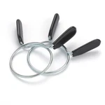 Woodriver Single-loop Ez-squeeze Hose Clamps 2-PIECE 2-1/2". Fixed Price $8.49.