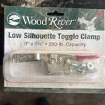 Woodriver Low Silhouette Toggle Clamp 6X1 3/4. Fixed Price $6.00.